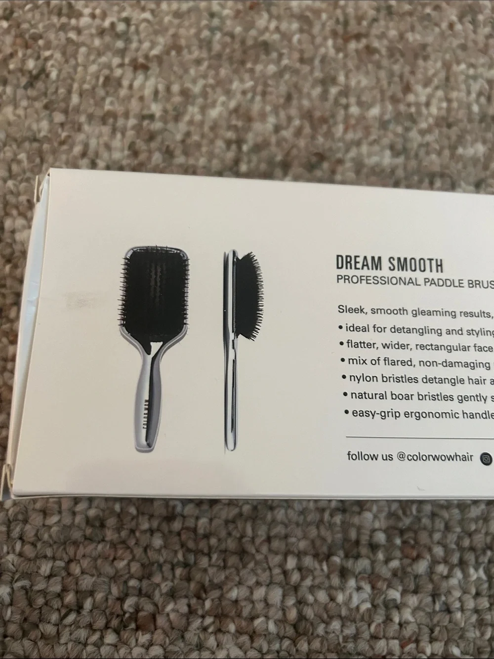 ColorWow professional Paddle Brush